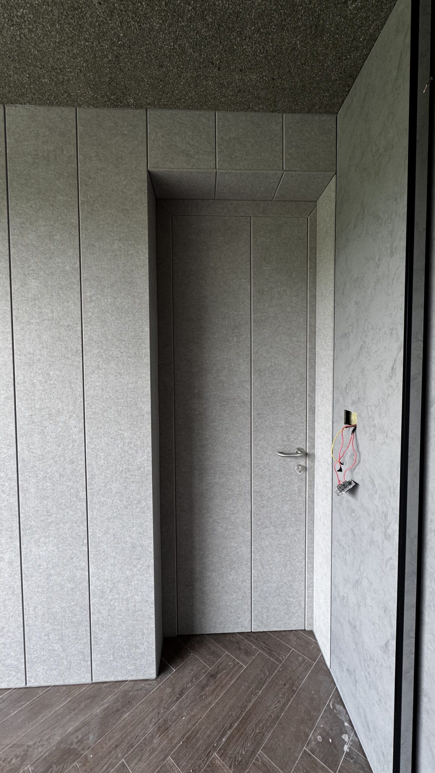 Cửa cách âm Panel 2 mặt ốp hiện đại - Ảnh 2