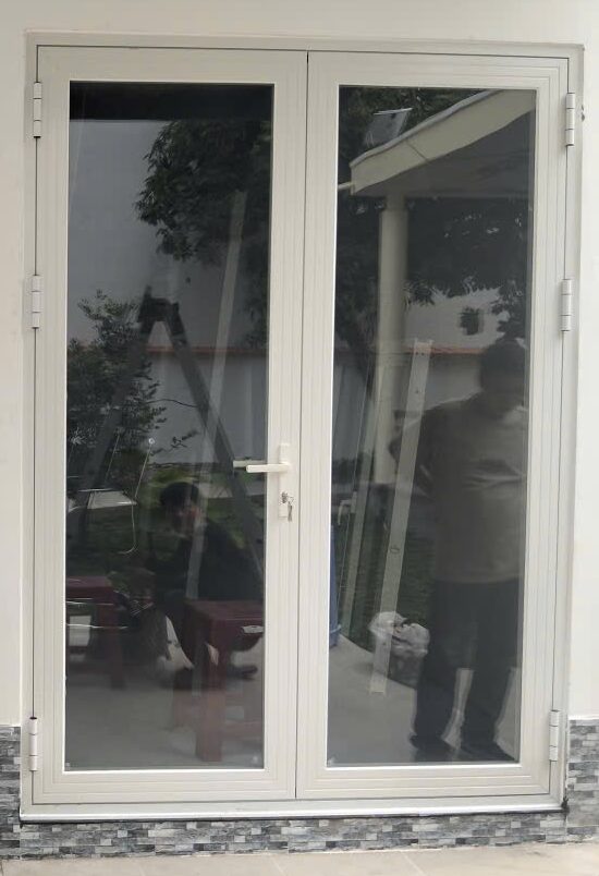 Cửa cách âm nhôm kính hộp 2 lớp