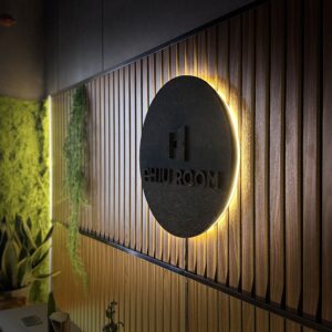 Vách lam gỗ tiêu âm