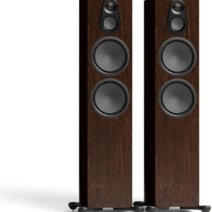 Cặp loa bookshelf Monitor Audio Silver 100 8G màu đen bóng, đúng model 8G